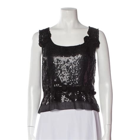 miu miu glitter top|Glitter Miu Miu Tops for Women .